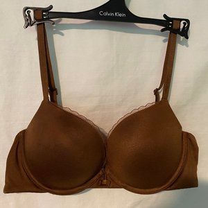 Calvin Klein Brown Customized Lift Bra - Size 34B
